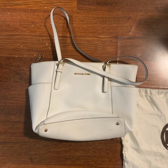 Michael Kors Handbags - White Michael Kors purse